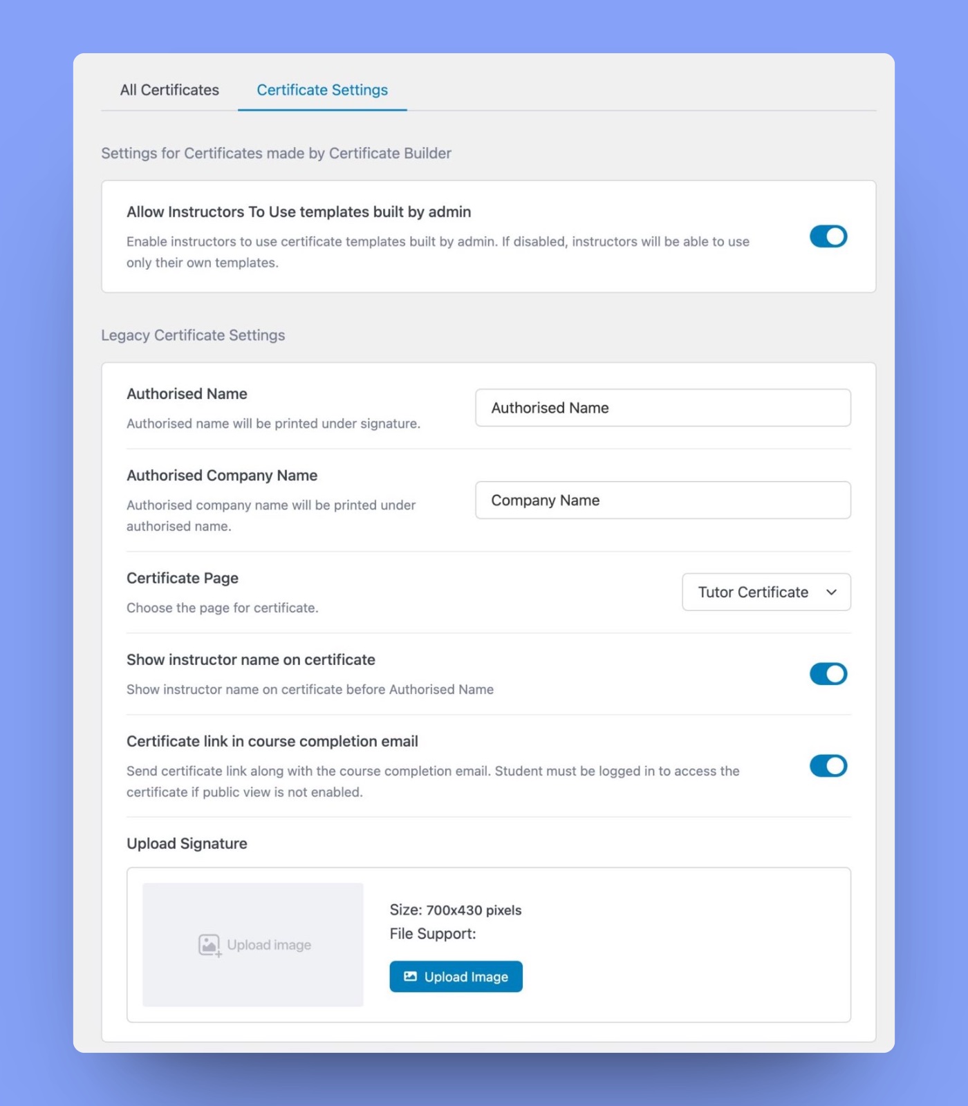 Certificate-settings-tab-of-Tutor-LMS-Pro