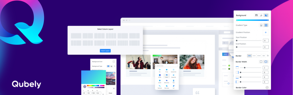Qubely Plugin Cover Image