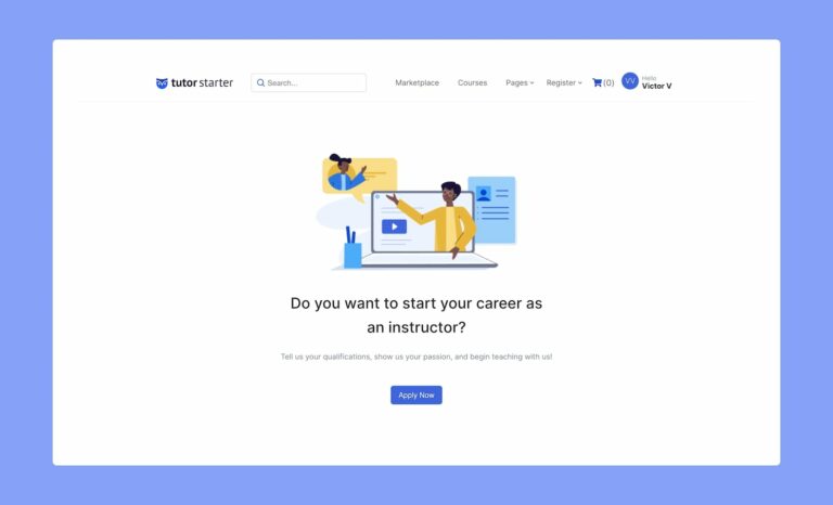 Instructor Button Documention | Instructor Signup