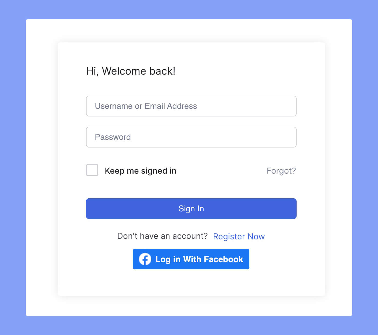 Facebook Login Welcome to Facebook Sign In Page