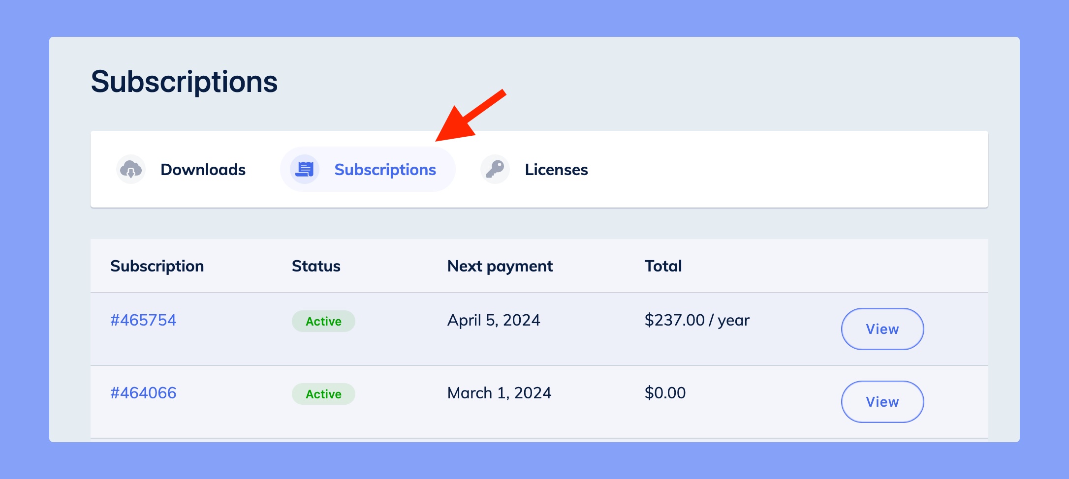 Themeum subscriptions