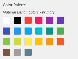 Material-Design Colors (Primary)