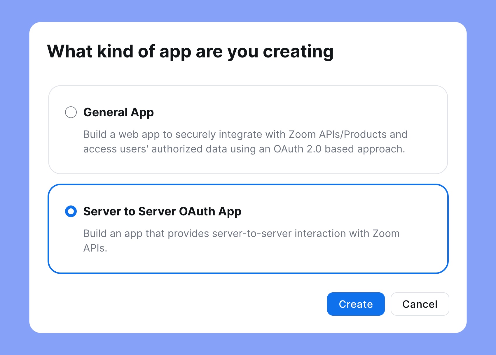 Create Server to Server OAuth App for Tutor LMS Zoom Integration
