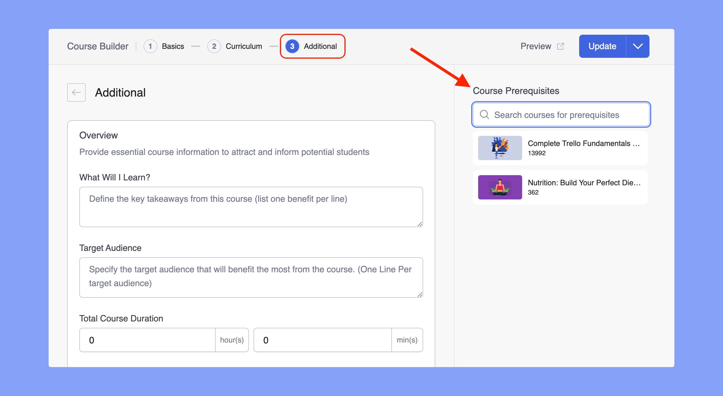 Course Prerequisites feature of Tutor LMS