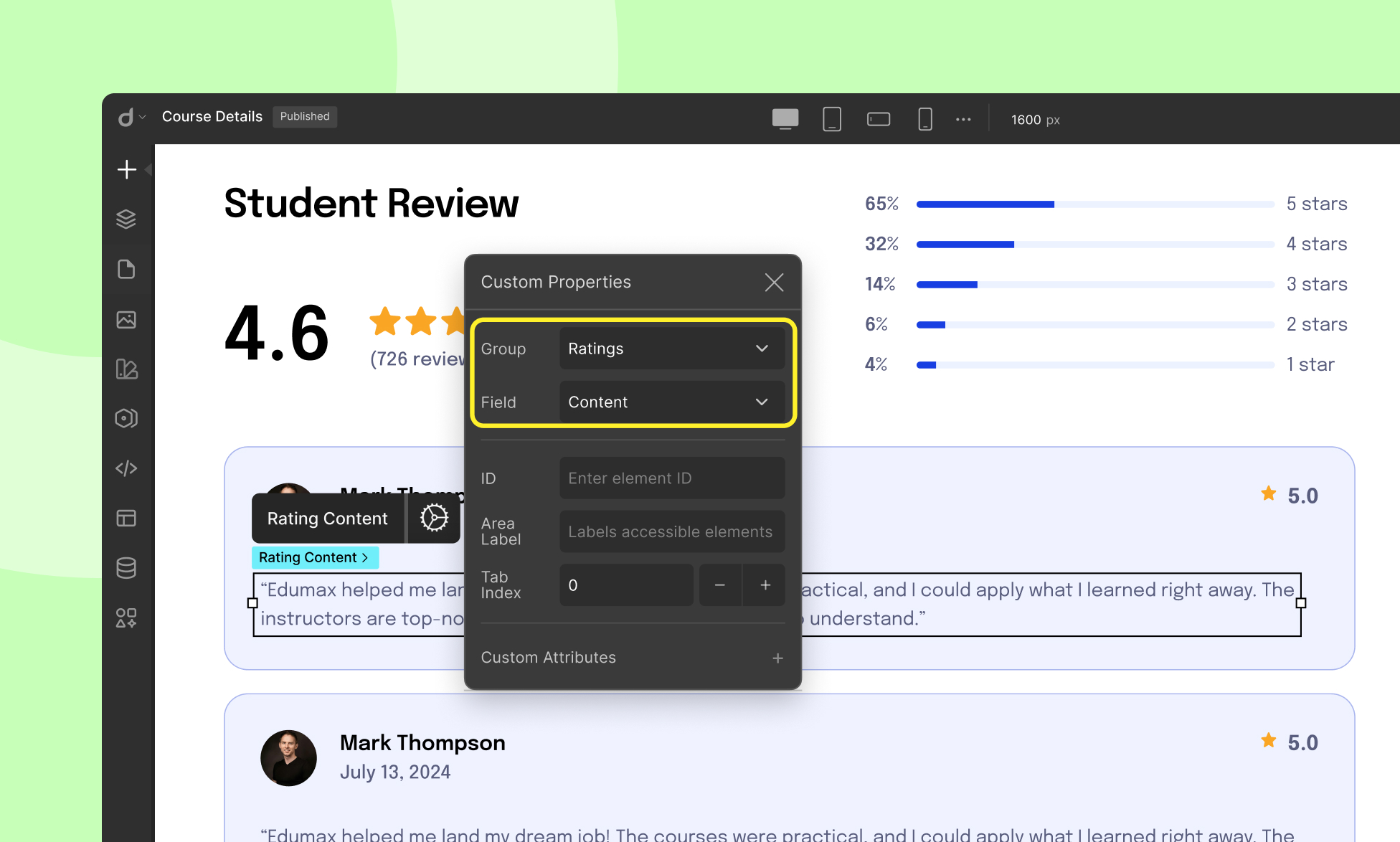 Inside Ratings content