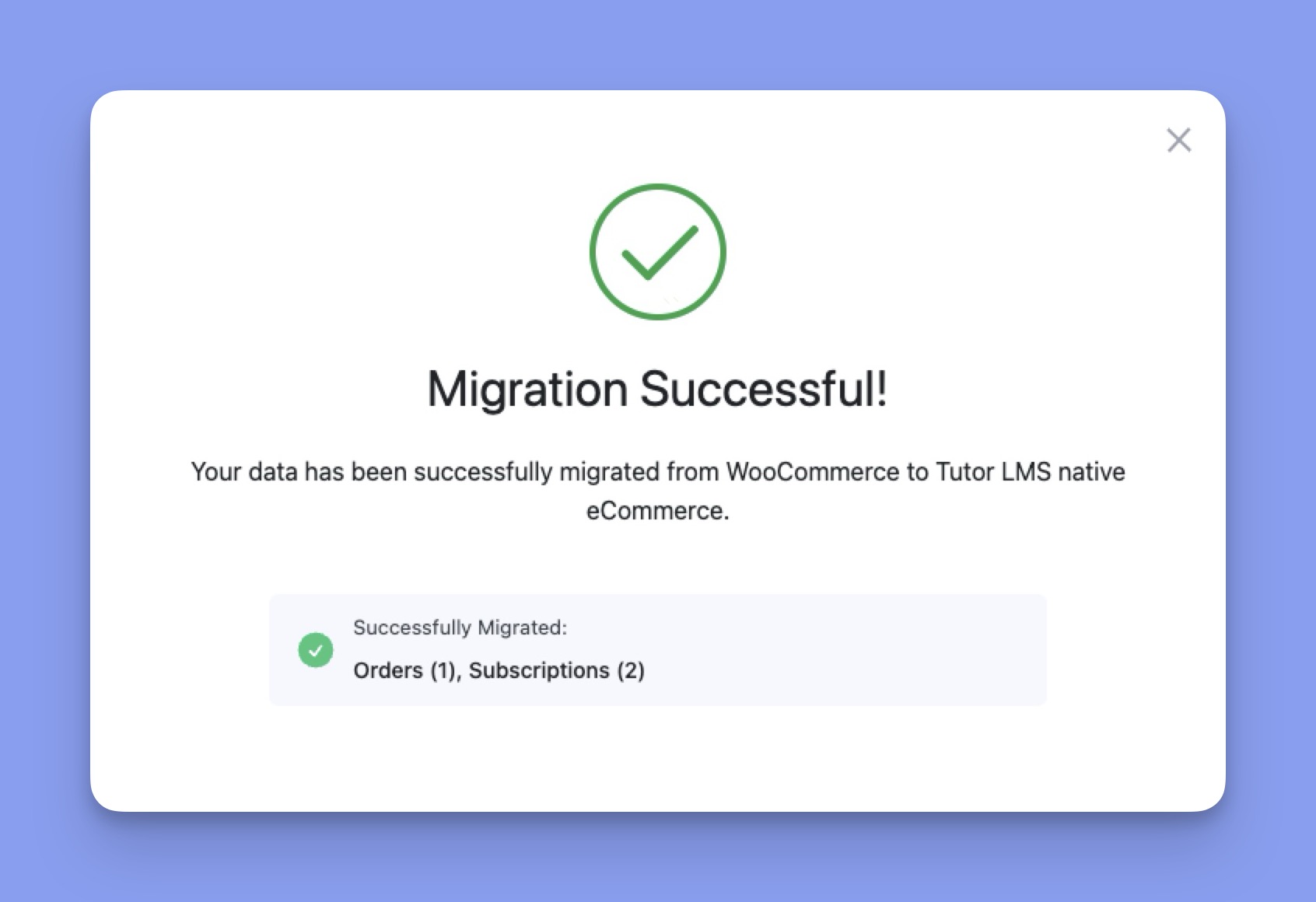 WoCommerce to Native eCommerce Successful Migration